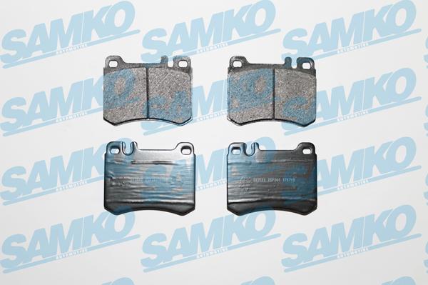 Samko 5SP361 - Brake Pad Set, disc brake autospares.lv