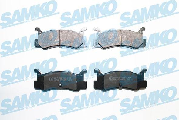 Samko 5SP367 - Brake Pad Set, disc brake autospares.lv