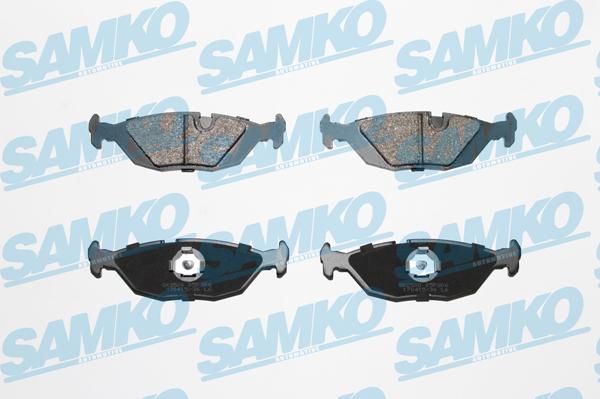 Samko 5SP306 - Brake Pad Set, disc brake autospares.lv