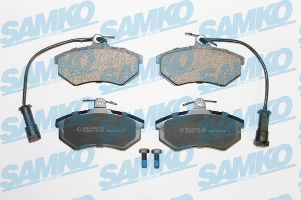 Samko 5SP300 - Brake Pad Set, disc brake autospares.lv