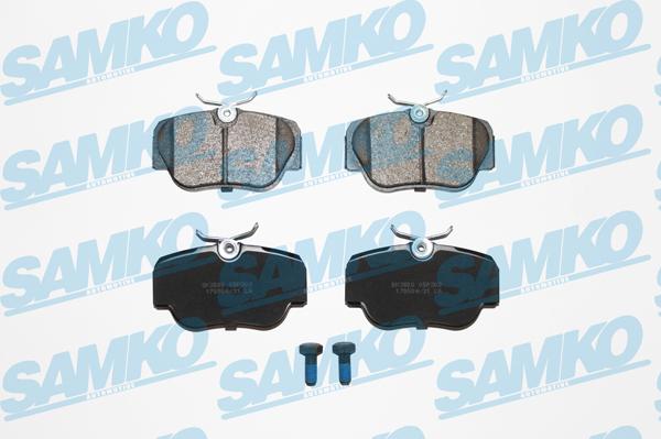 Samko 5SP302 - Brake Pad Set, disc brake autospares.lv