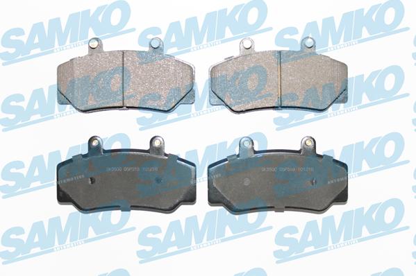 Samko 5SP318 - Brake Pad Set, disc brake autospares.lv