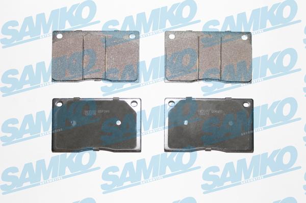 Samko 5SP386 - Brake Pad Set, disc brake autospares.lv