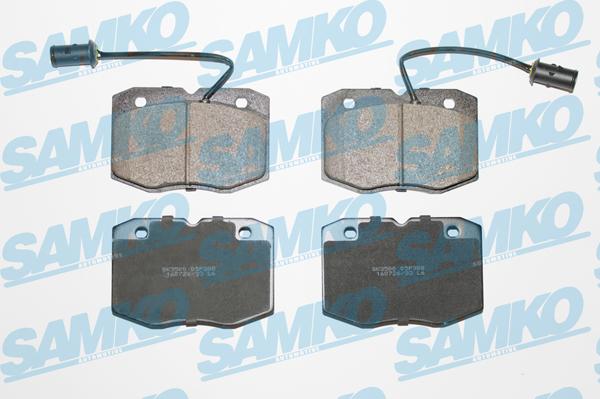 Samko 5SP388 - Brake Pad Set, disc brake autospares.lv