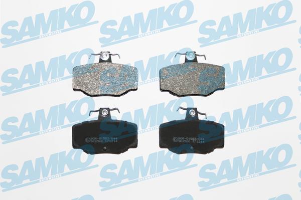Samko 5SP387 - Brake Pad Set, disc brake autospares.lv