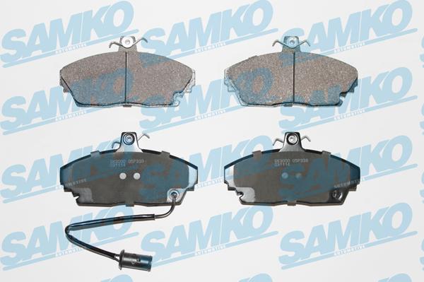 Samko 5SP339 - Brake Pad Set, disc brake autospares.lv