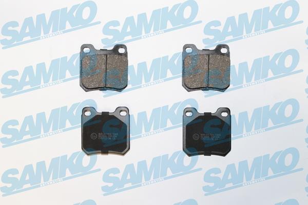 Samko 5SP334 - Brake Pad Set, disc brake autospares.lv