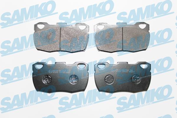 Samko 5SP332 - Brake Pad Set, disc brake autospares.lv