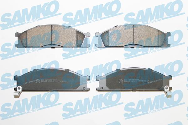 Samko 5SP378 - Brake Pad Set, disc brake autospares.lv