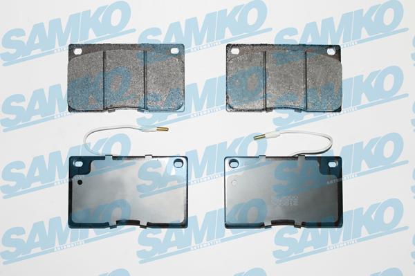 Samko 5SP372 - Brake Pad Set, disc brake autospares.lv