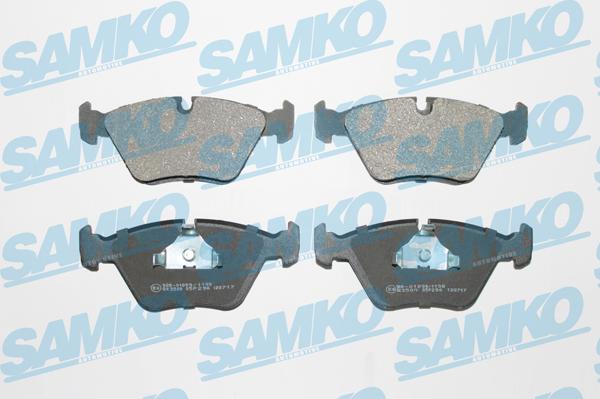 Samko 5SP296 - Brake Pad Set, disc brake autospares.lv