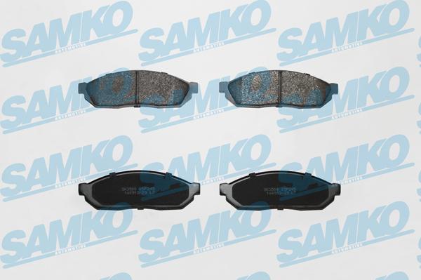 Samko 5SP245 - Brake Pad Set, disc brake autospares.lv