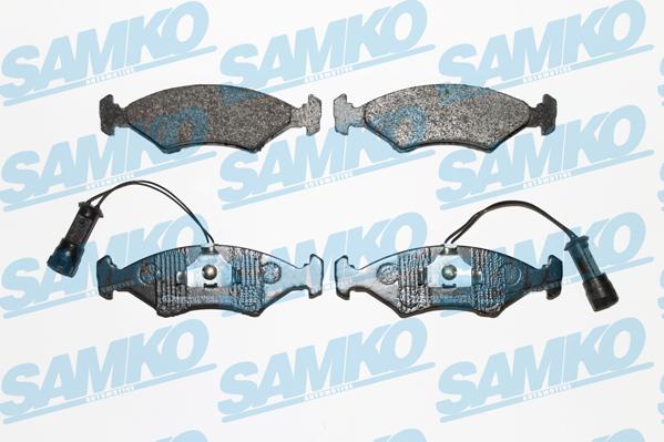 Samko 5SP242 - Brake Pad Set, disc brake autospares.lv
