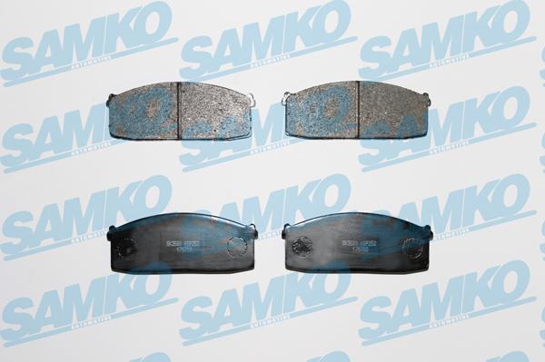 Samko 5SP252 - Brake Pad Set, disc brake autospares.lv