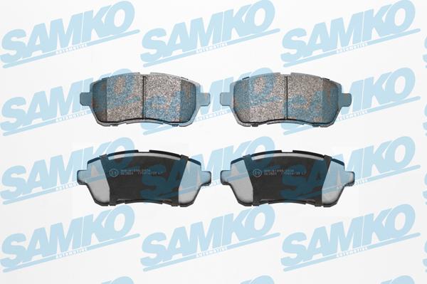 Samko 5SP2045 - Brake Pad Set, disc brake autospares.lv