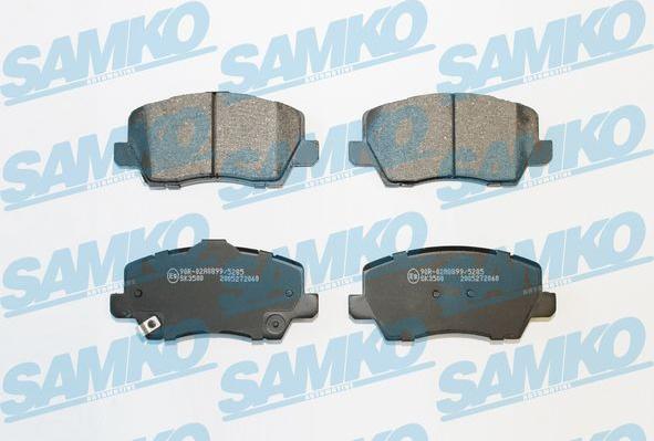 Samko 5SP2060 - Brake Pad Set, disc brake autospares.lv