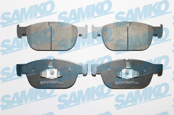 Samko 5SP2004 - Brake Pad Set, disc brake autospares.lv