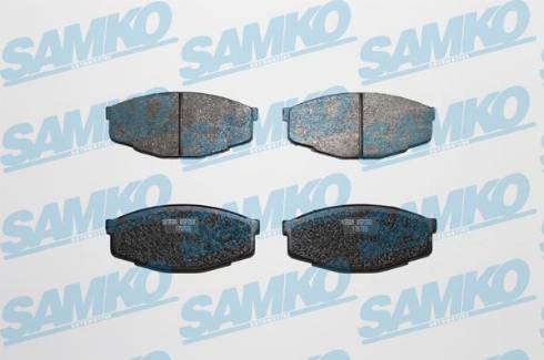 Samko 5SP200 - Brake Pad Set, disc brake autospares.lv