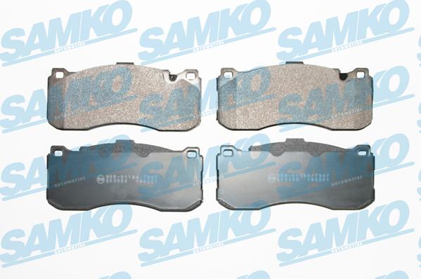 Samko 5SP2017 - Brake Pad Set, disc brake autospares.lv