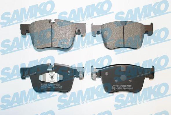 Samko 5SP2025 - Brake Pad Set, disc brake autospares.lv