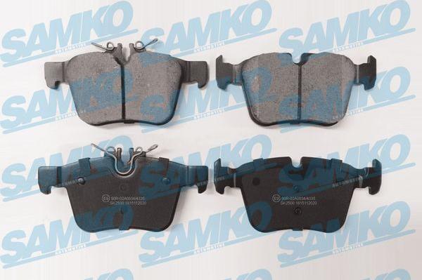 Samko 5SP2020 - Brake Pad Set, disc brake autospares.lv