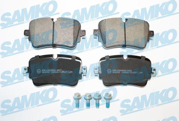 Samko 5SP2027 - Brake Pad Set, disc brake autospares.lv