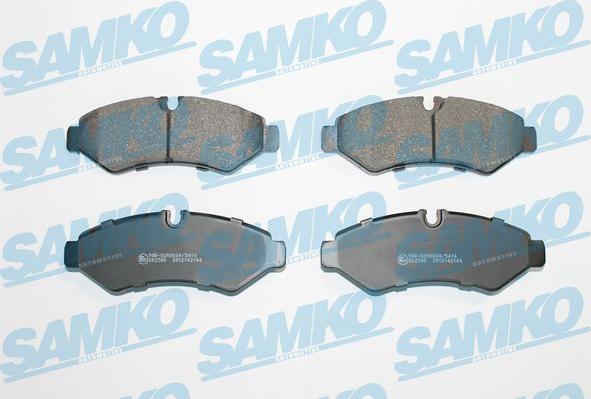 Samko 5SP2144 - Brake Pad Set, disc brake autospares.lv