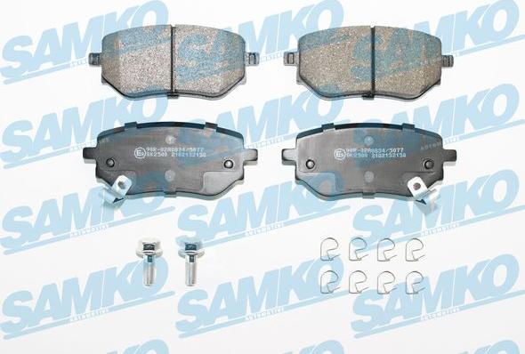 Samko 5SP2150 - Brake Pad Set, disc brake autospares.lv