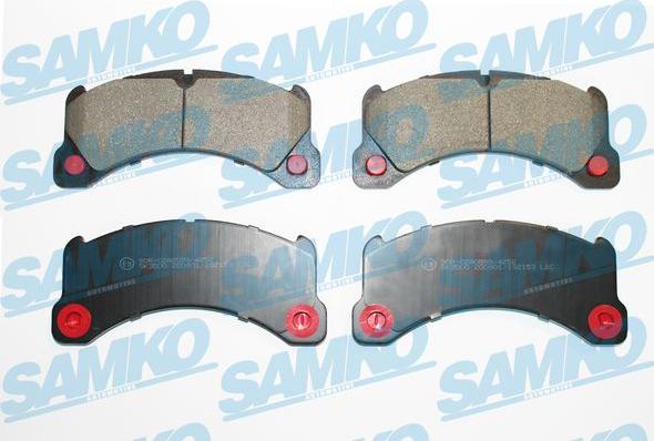 Samko 5SP2153 - Brake Pad Set, disc brake autospares.lv