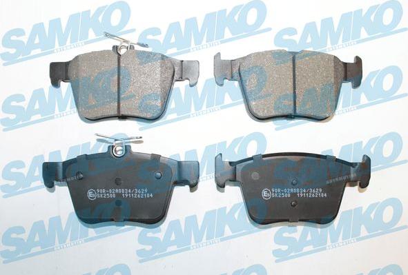Samko 5SP2104 - Brake Pad Set, disc brake autospares.lv