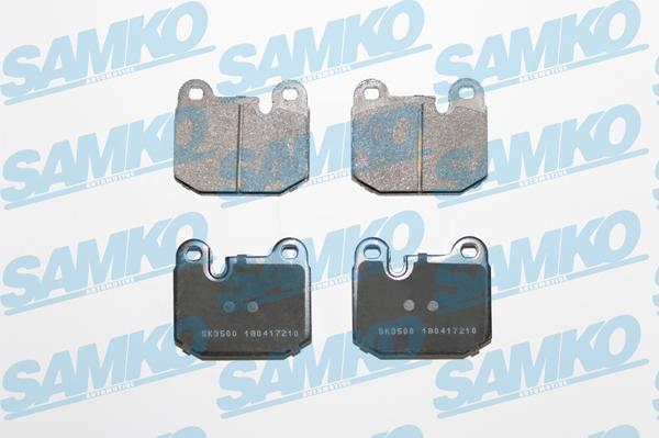 Samko 5SP210 - Brake Pad Set, disc brake autospares.lv