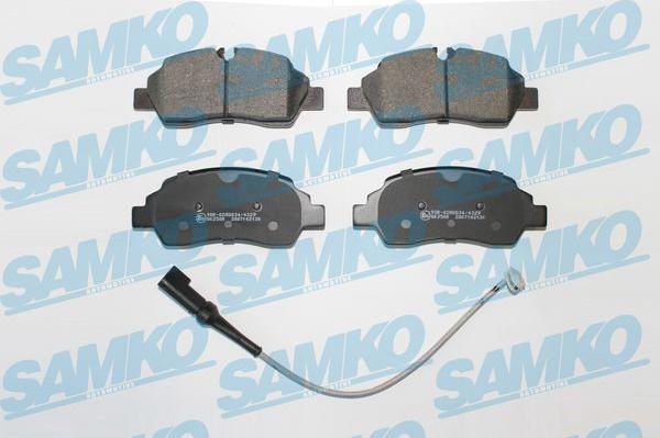 Samko 5SP2130A - Brake Pad Set, disc brake autospares.lv