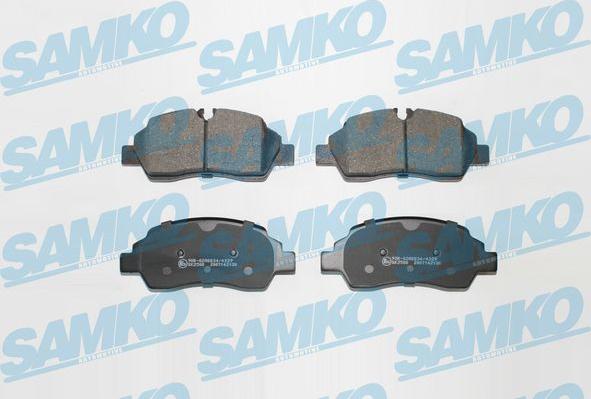 Samko 5SP2130 - Brake Pad Set, disc brake autospares.lv