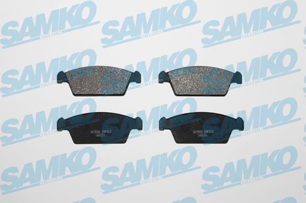 Samko 5SP213 - Brake Pad Set, disc brake autospares.lv