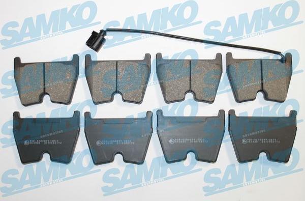 Samko 5SP2172 - Brake Pad Set, disc brake autospares.lv