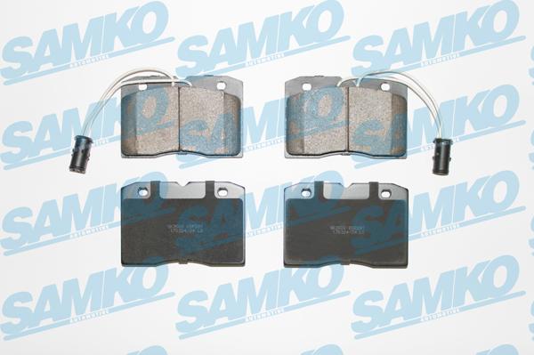 Samko 5SP281 - Brake Pad Set, disc brake autospares.lv