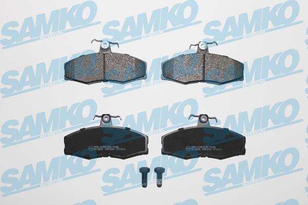 Samko 5SP234 - Brake Pad Set, disc brake autospares.lv