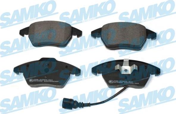 Samko 5SP2309 - Brake Pad Set, disc brake autospares.lv