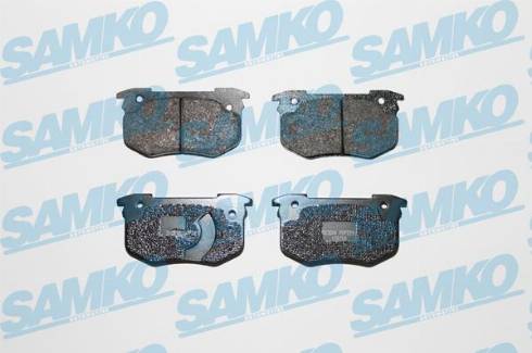 Samko 5SP229 - Brake Pad Set, disc brake autospares.lv