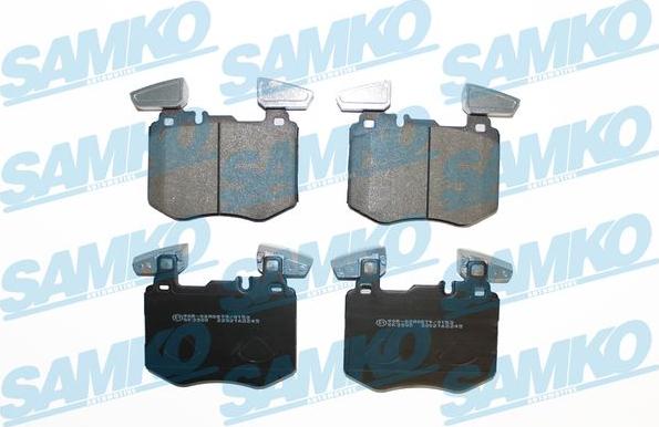 Samko 5SP2245 - Brake Pad Set, disc brake autospares.lv