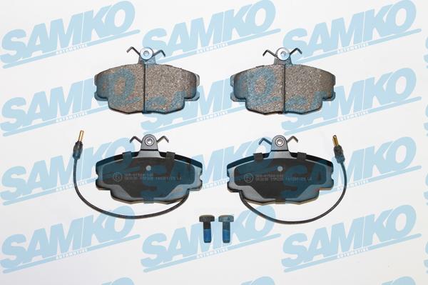 Samko 5SP220 - Brake Pad Set, disc brake autospares.lv