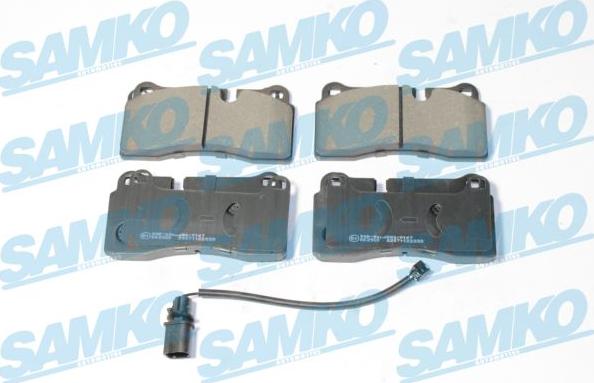 Samko 5SP2235A - Brake Pad Set, disc brake autospares.lv