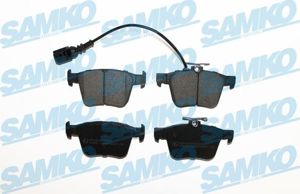 Samko 5SP2221 - Brake Pad Set, disc brake autospares.lv