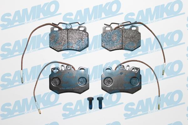 Samko 5SP274 - Brake Pad Set, disc brake autospares.lv