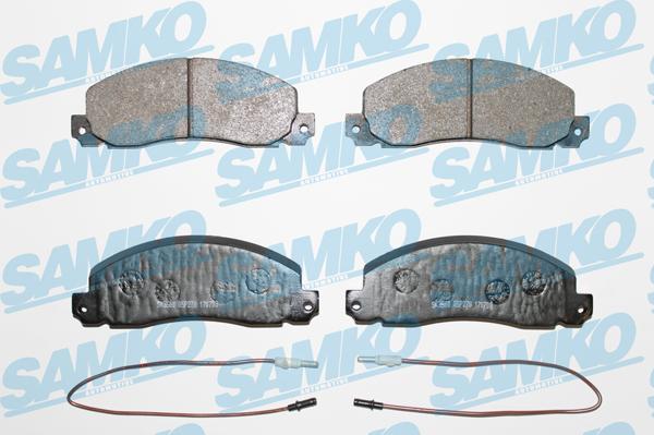 Samko 5SP278 - Brake Pad Set, disc brake autospares.lv