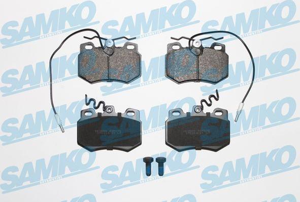 Samko 5SP272 - Brake Pad Set, disc brake autospares.lv