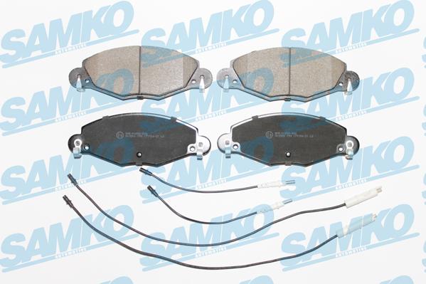 Samko 5SP799 - Brake Pad Set, disc brake autospares.lv