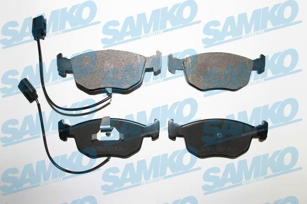 Samko 5SP745 - Brake Pad Set, disc brake autospares.lv