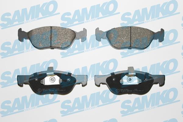 Samko 5SP740 - Brake Pad Set, disc brake autospares.lv