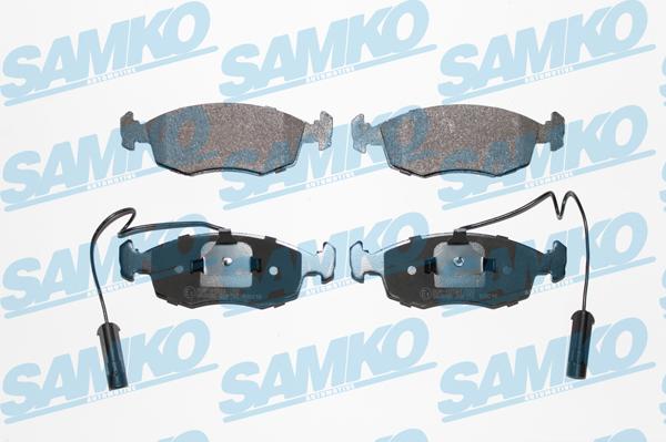 Samko 5SP755 - Brake Pad Set, disc brake autospares.lv